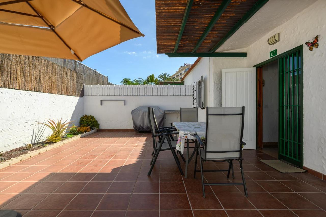 Private Chill-Out Terrace Bungalow - Pool San Bartolome Bagian luar foto