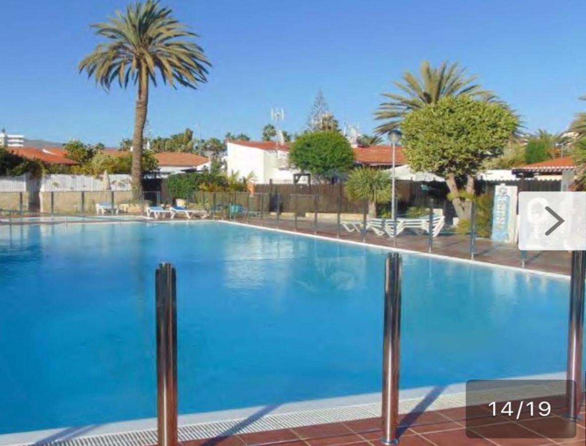 Private Chill-Out Terrace Bungalow - Pool San Bartolome Bagian luar foto