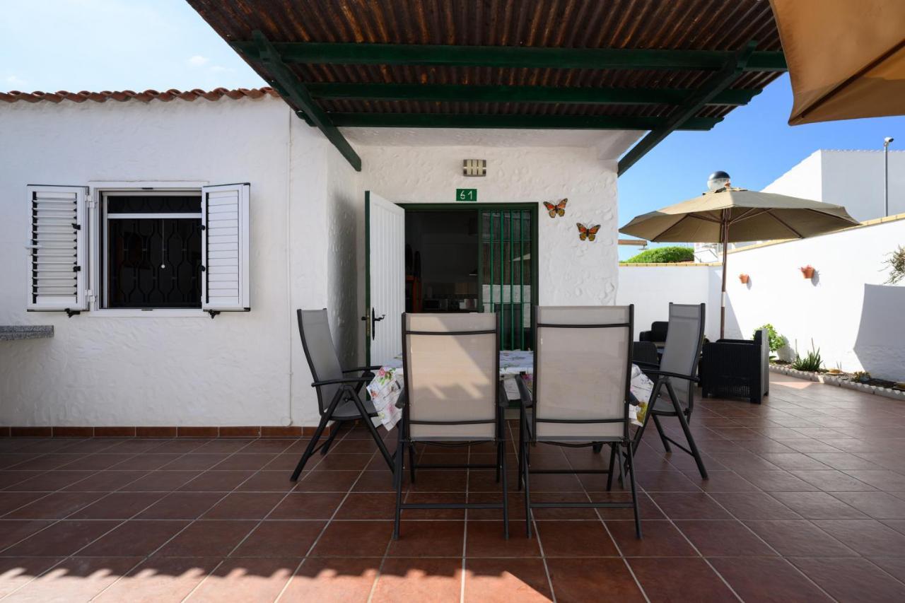 Private Chill-Out Terrace Bungalow - Pool San Bartolome Bagian luar foto