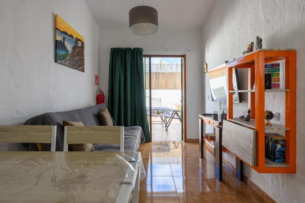 Private Chill-Out Terrace Bungalow - Pool San Bartolome Bagian luar foto